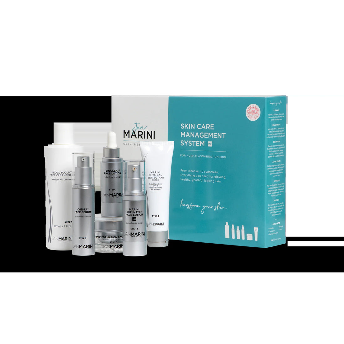 Jan Marini Management System – MD Normal/Combo, Marini Physical Protectant SPF45