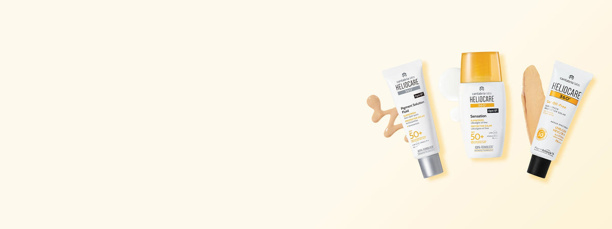 Heliocare sunscreens in the sunshine