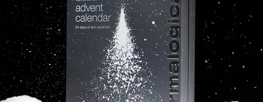 Dermalogica Advent Calendar 2026 in snow
