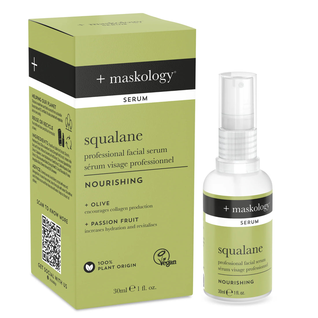 Maskology Serum Squalane - Professional Facial Serum