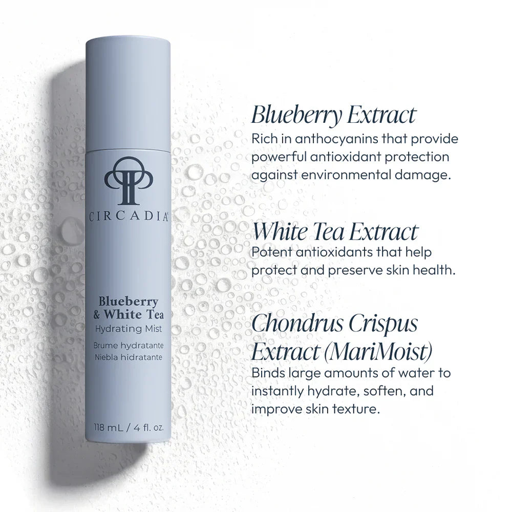 Circadia Blueberry & White Tea Hydrating Mist, view 4