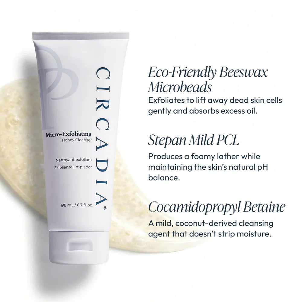 Circadia Micro-Exfoliating Honey Cleanser, view 3