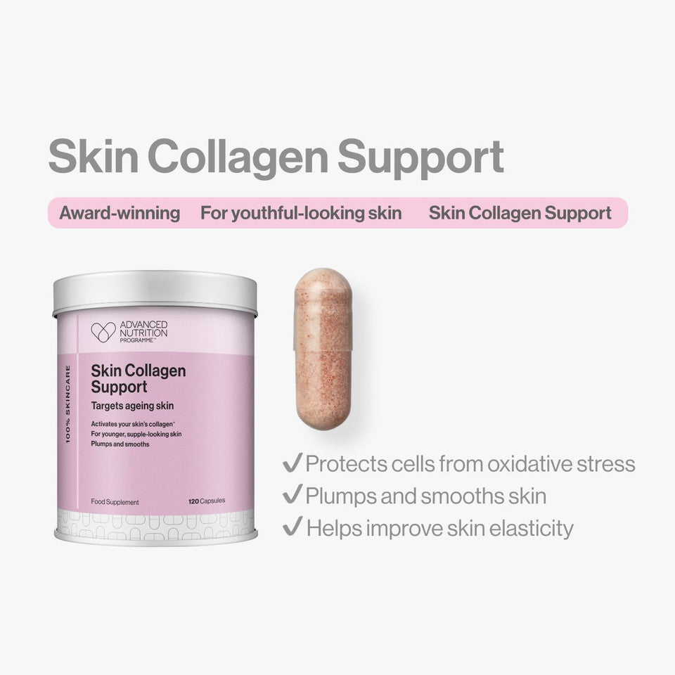 Advanced Nutrition Programme Supersize Skin Collagen Support 120 Caps