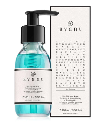 Avant Blue Volcanic Stone Purifying & Antioxydising Cleansing Gel