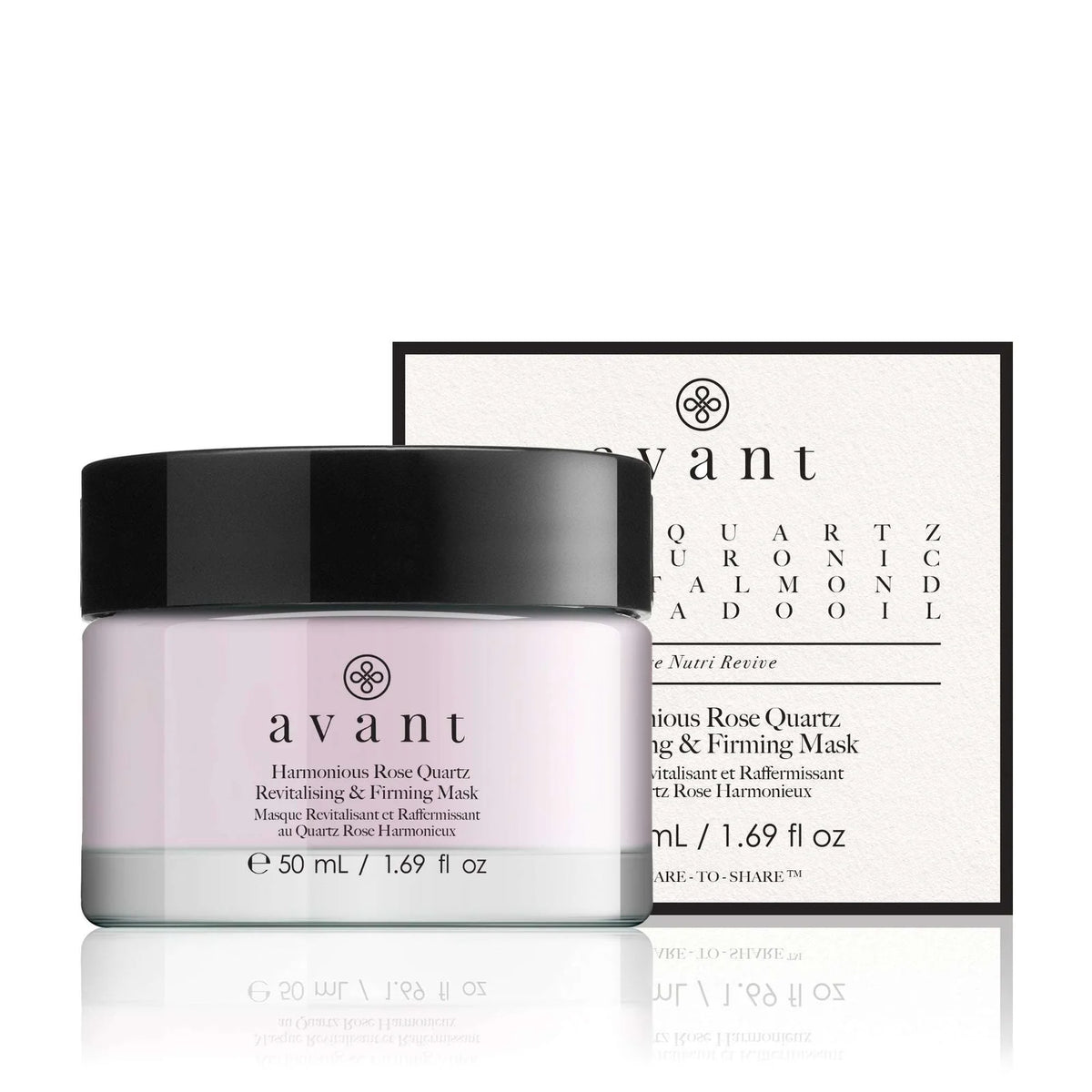 Avant Harmonious Rose Quartz Revitalising & Firming Mask