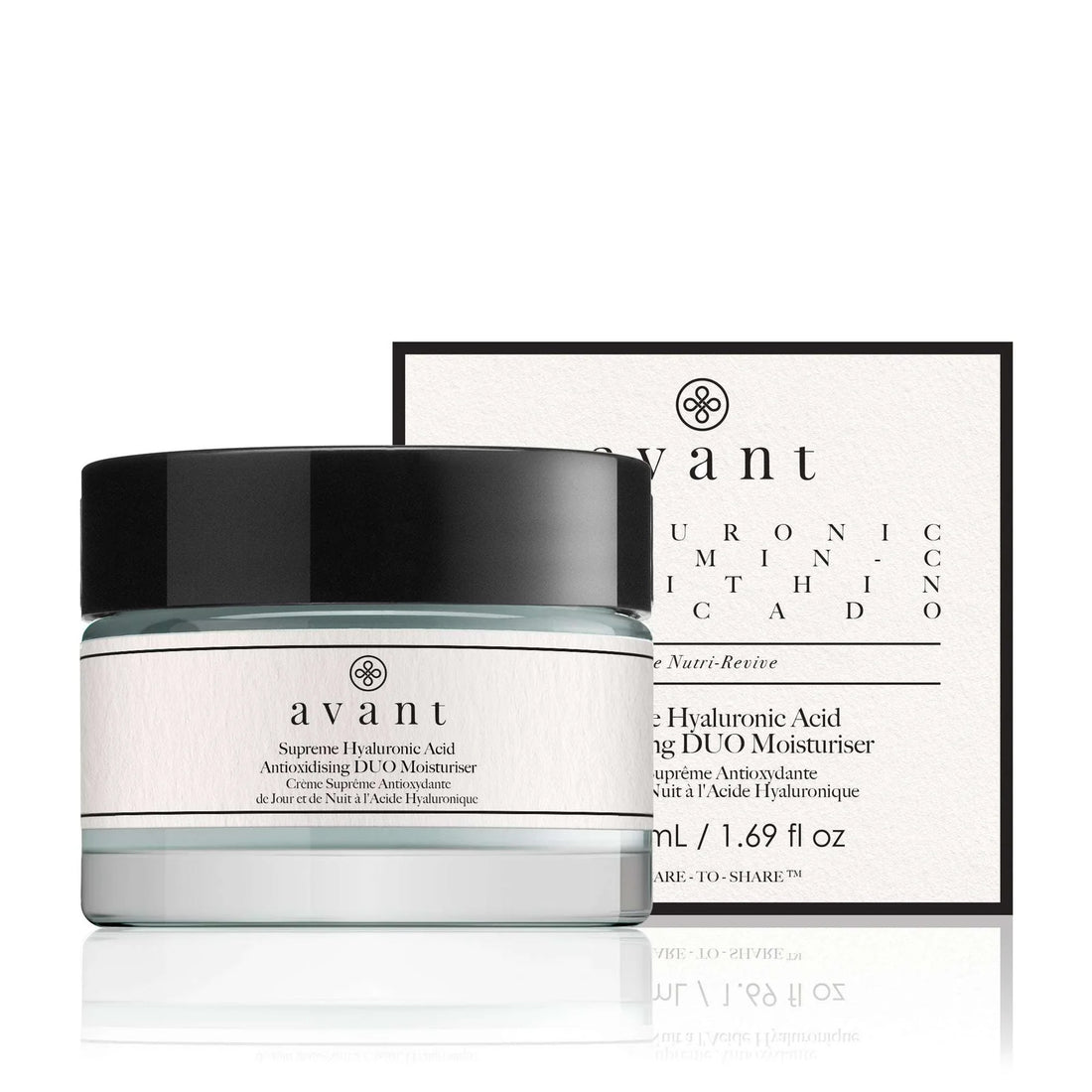 Avant Supreme Hyaluronic Acid Anti-oxidising DUO Moisturiser