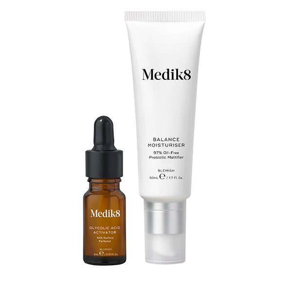 Medik8 Balance Moisturiser with Glycolic Acid Activator