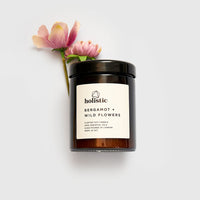 Holistic London Soy Candle - Bergamot + Wild Flowers