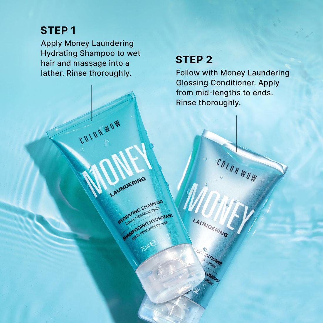 Color Wow Money Laundering Travel Duo