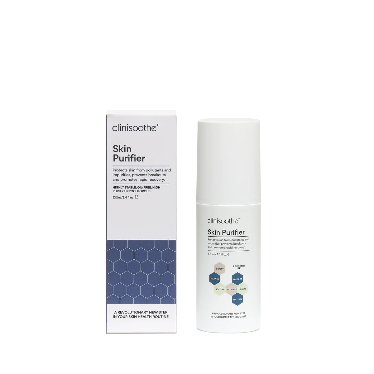 Clinisoothe+ Skin Purifier Spray 100ml, with packaging