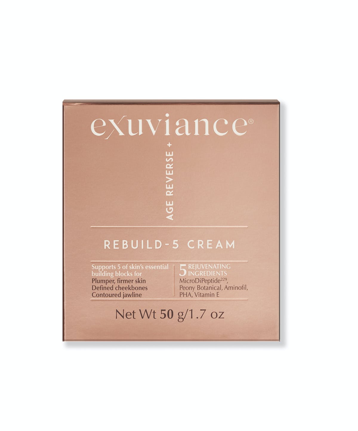 Exuviance AGE REVERSE PLUS Rebuild-5 Cream 50g, with packaging