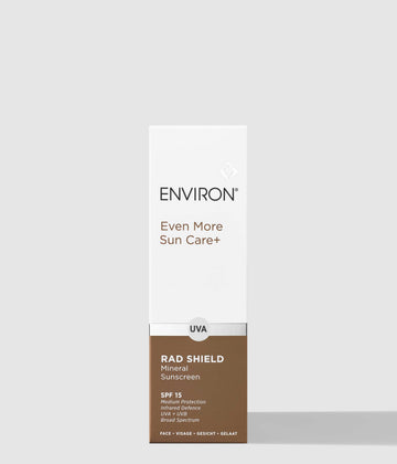 Environ Sun Care+ RAD Shield Mineral Sunscreen SPF15, with packaging