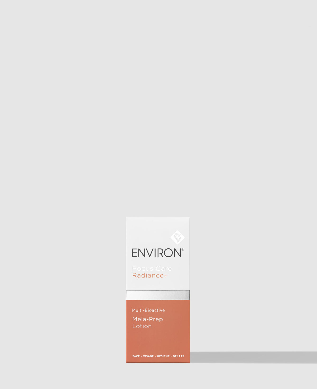 Environ Radiance+ Multi-Bioactive Mela-Prep Lotion, with packaging