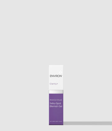 Environ Clarity+ Botanical Infused Sebu-Spot Blemish Gel, with packaging
