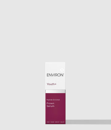 Environ Youth+ Peptide Enriched Frown Serum, with packaging