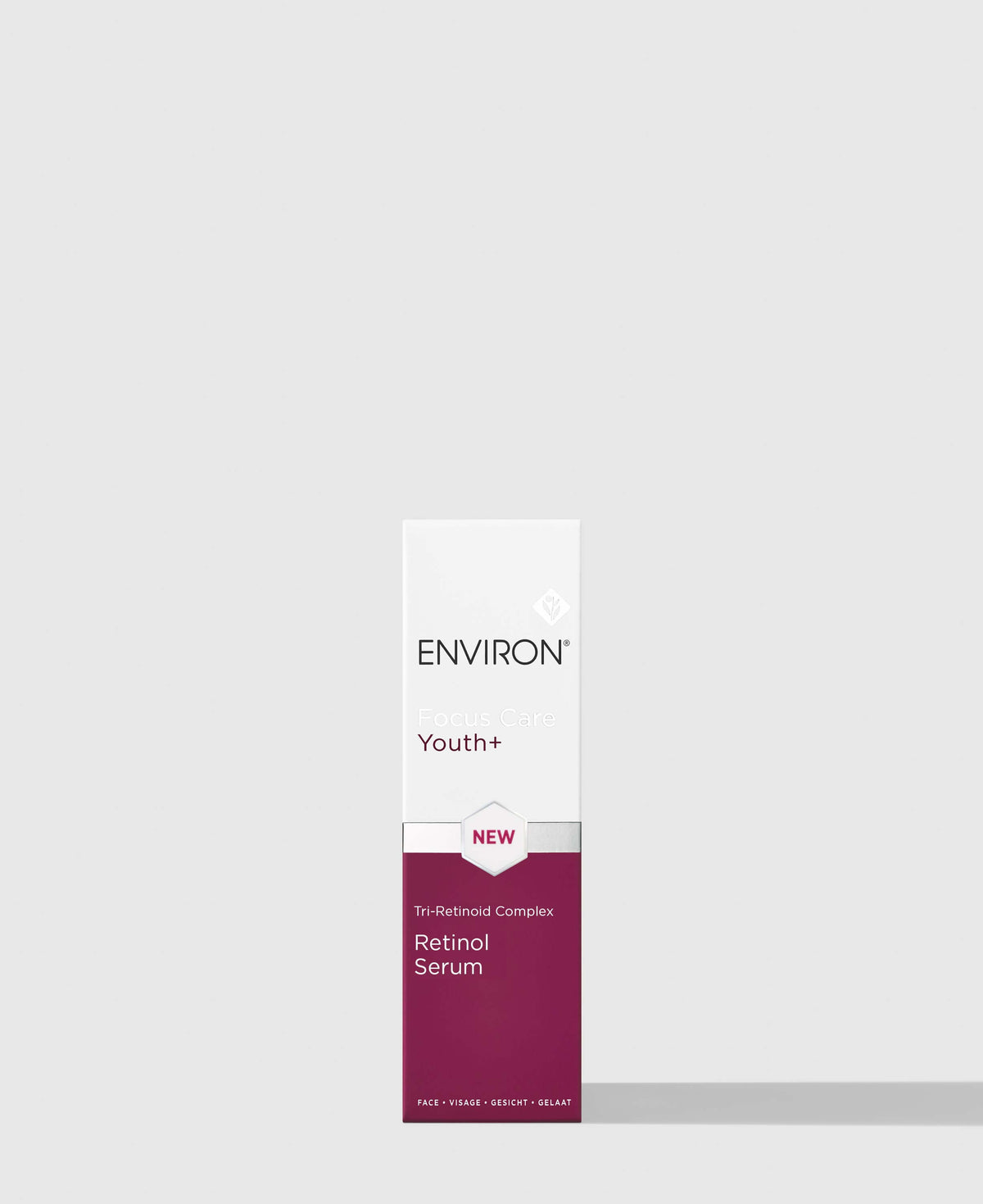 Environ Youth+ Tri-Retinoid Complex Retinol Serum, with packaging