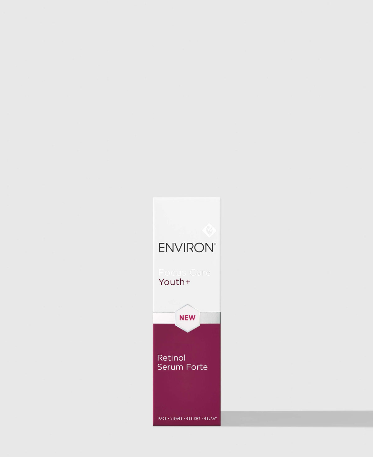 Environ Youth+ Tri-Retinoid Complex Retinol Serum Forte, with packaging