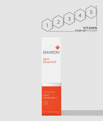 Environ Skin EssentiA Vita-Antioxidant AVST 1, with packaging