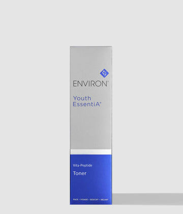 Environ Youth EssentiA Vita-Peptide Toner, with packaging