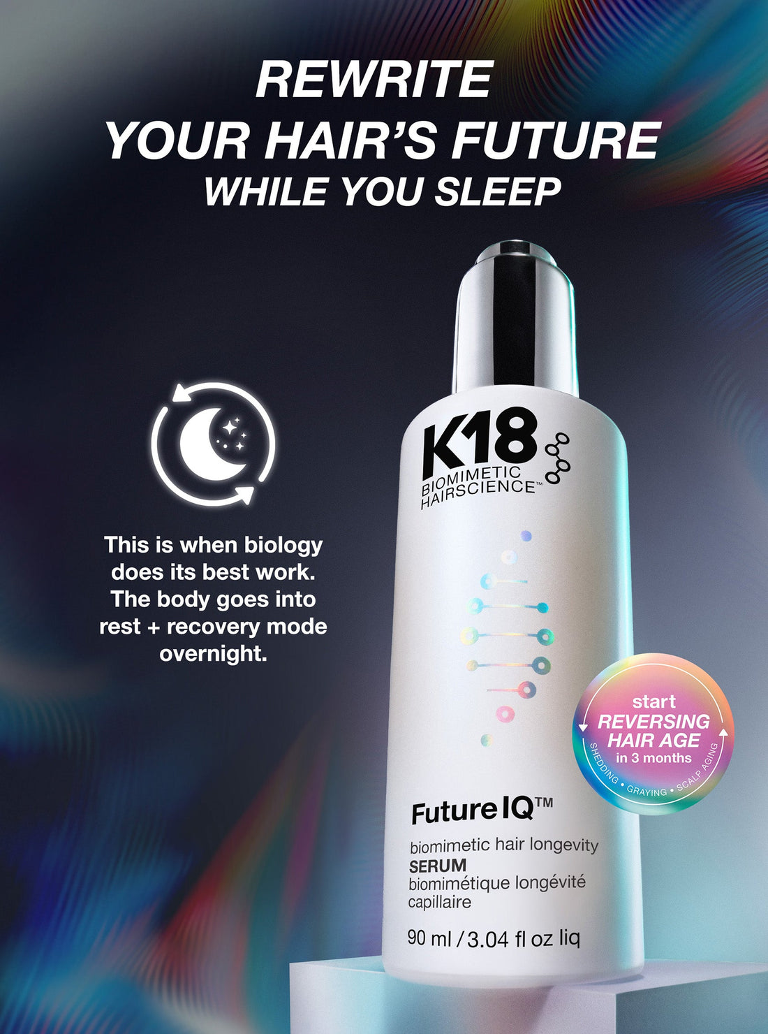K18 FutureIQ Biomimetic Hair Longevity Serum
