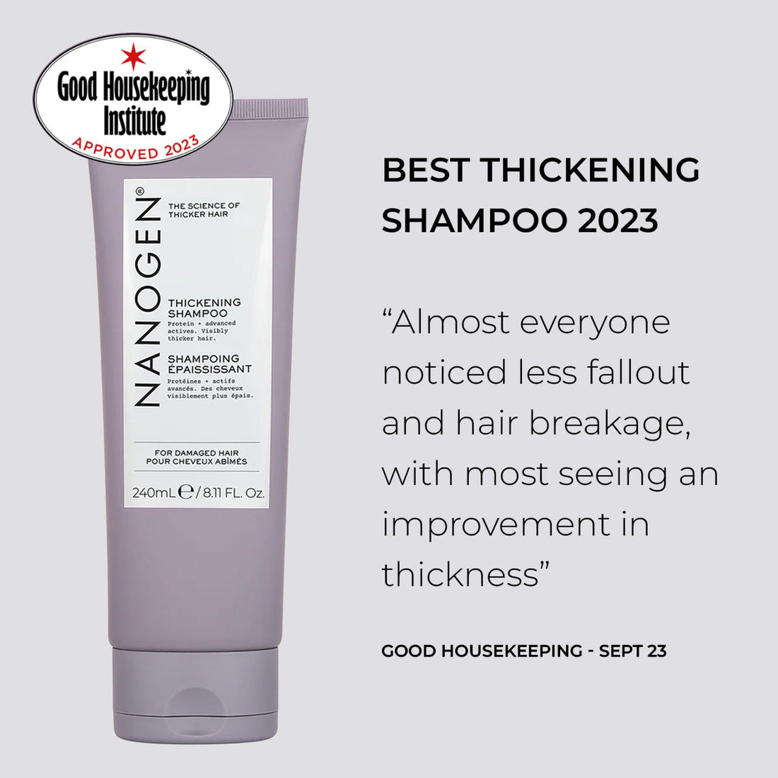 Nanogen Thickening Shampoo For Damaged Hair