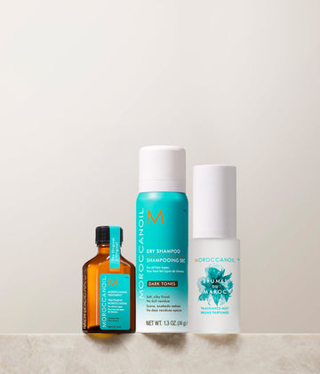 Moroccanoil Refresh, Nourish and Go! Set Dark Tones