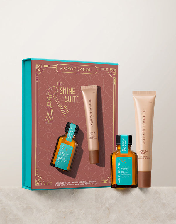Moroccanoil The Shine Suite Lip Balm Gift Set