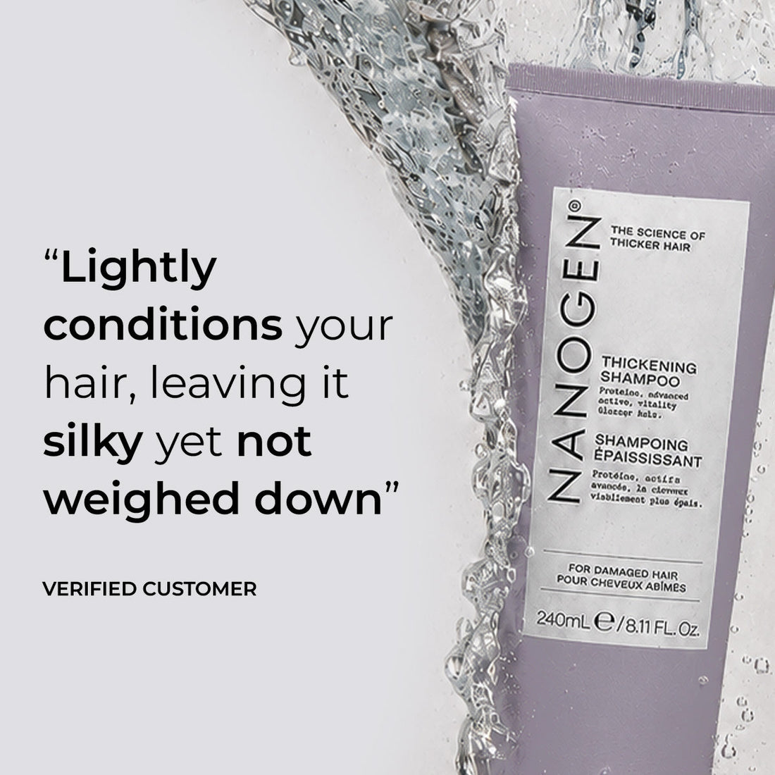 Nanogen Thickening Shampoo For Damaged Hair