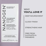 Nanogen Thickening Shampoo For Damaged Hair