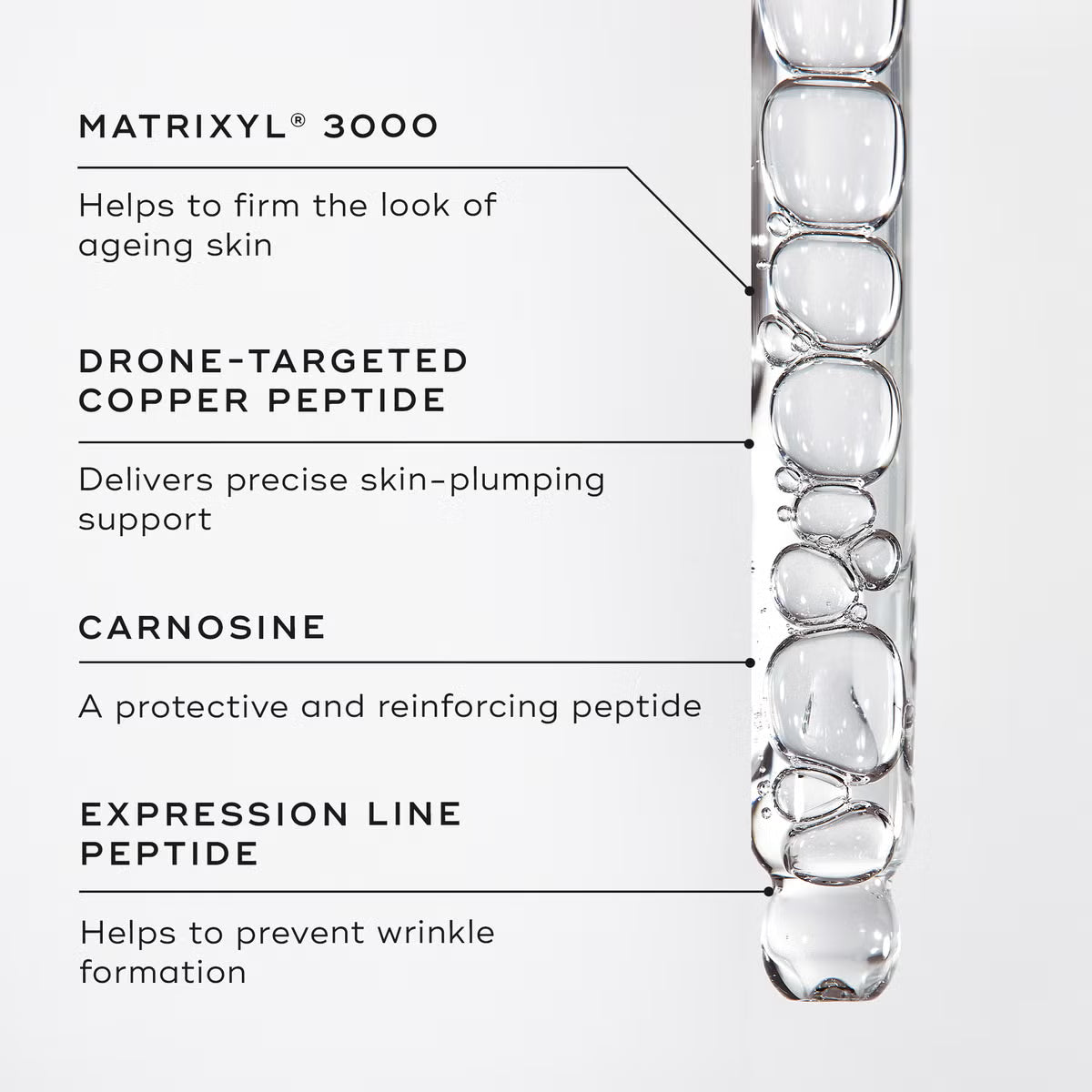 Medik8 Liquid Peptides, key ingredients