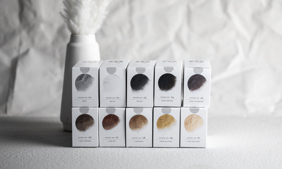 Nanogen Keratin Hair Fibres shade range