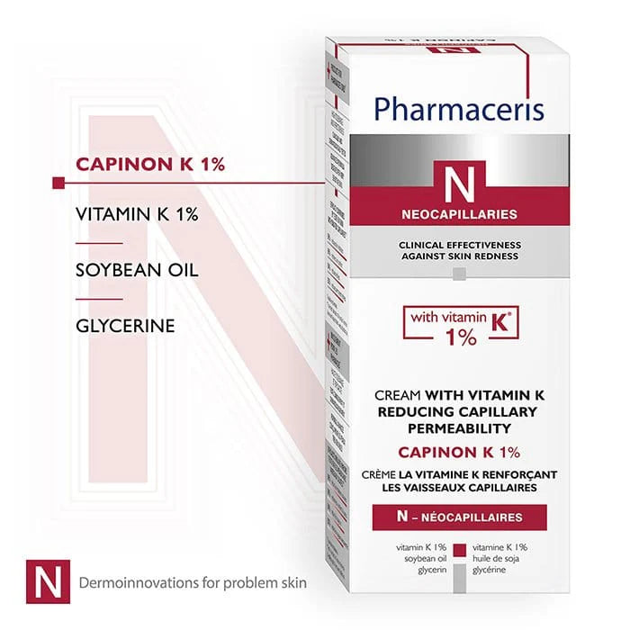 Pharmaceris N Capinon K 1% Cream with Vitamin K