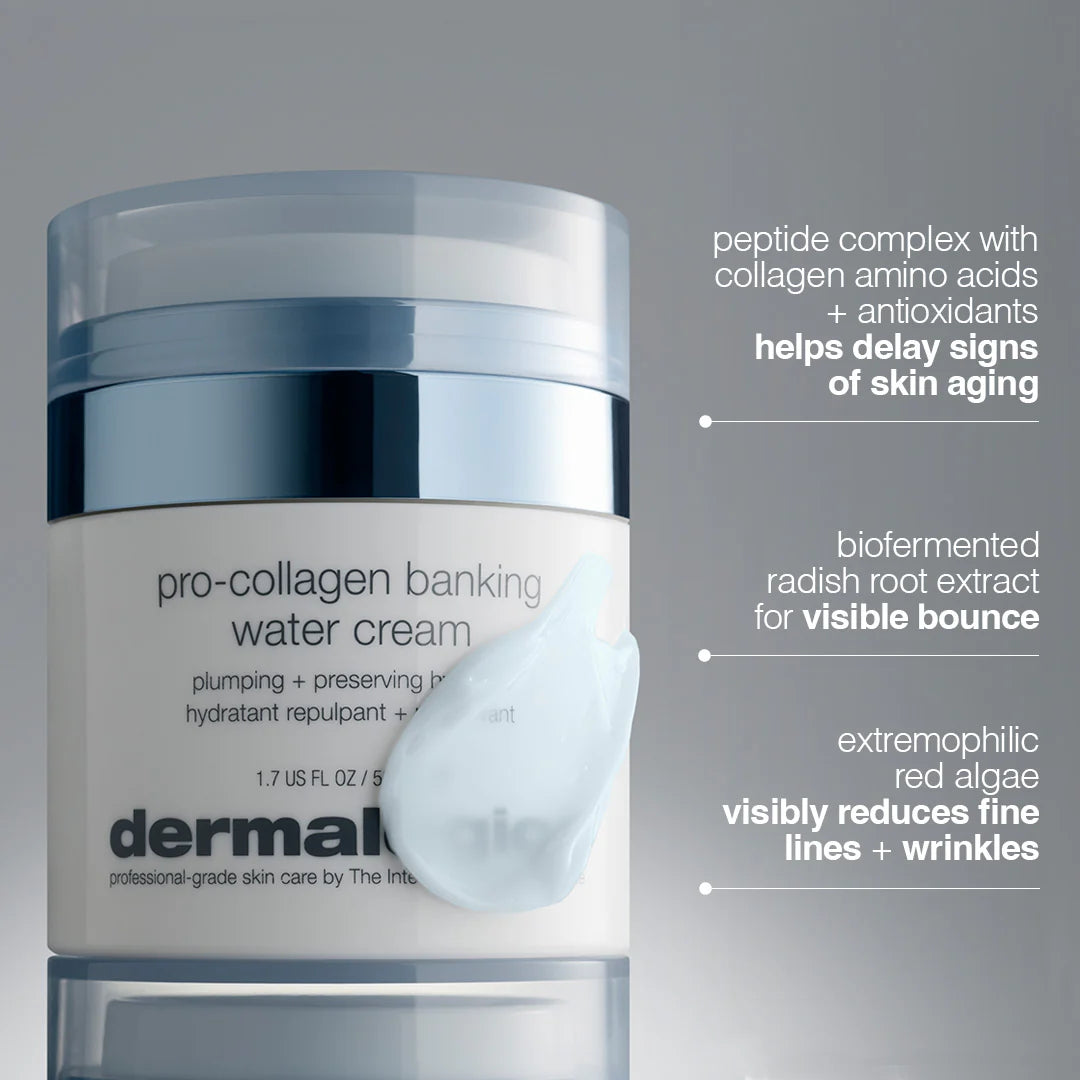 Dermalogica Pro-Collagen Banking Water Cream, key ingredients
