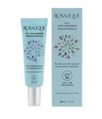 Rosalique 3 in 1 Anti-Redness Miracle Formula SPF50