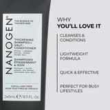 Nanogen Thickening Shampoo + Half-Conditioner
