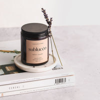 Subluceo Saffron + Lavender Candle