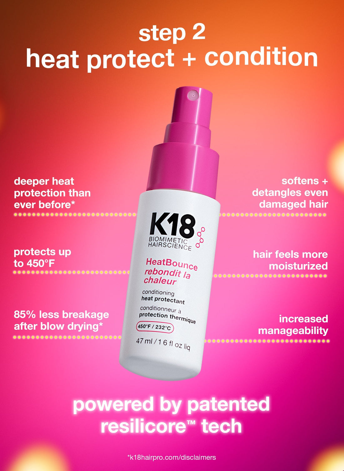 K18 Salon Blowout At Home Kit