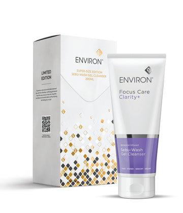 Environ Clarity+ Supersize Botanical Infused Sebu-Wash Gel Cleanser 200ml
