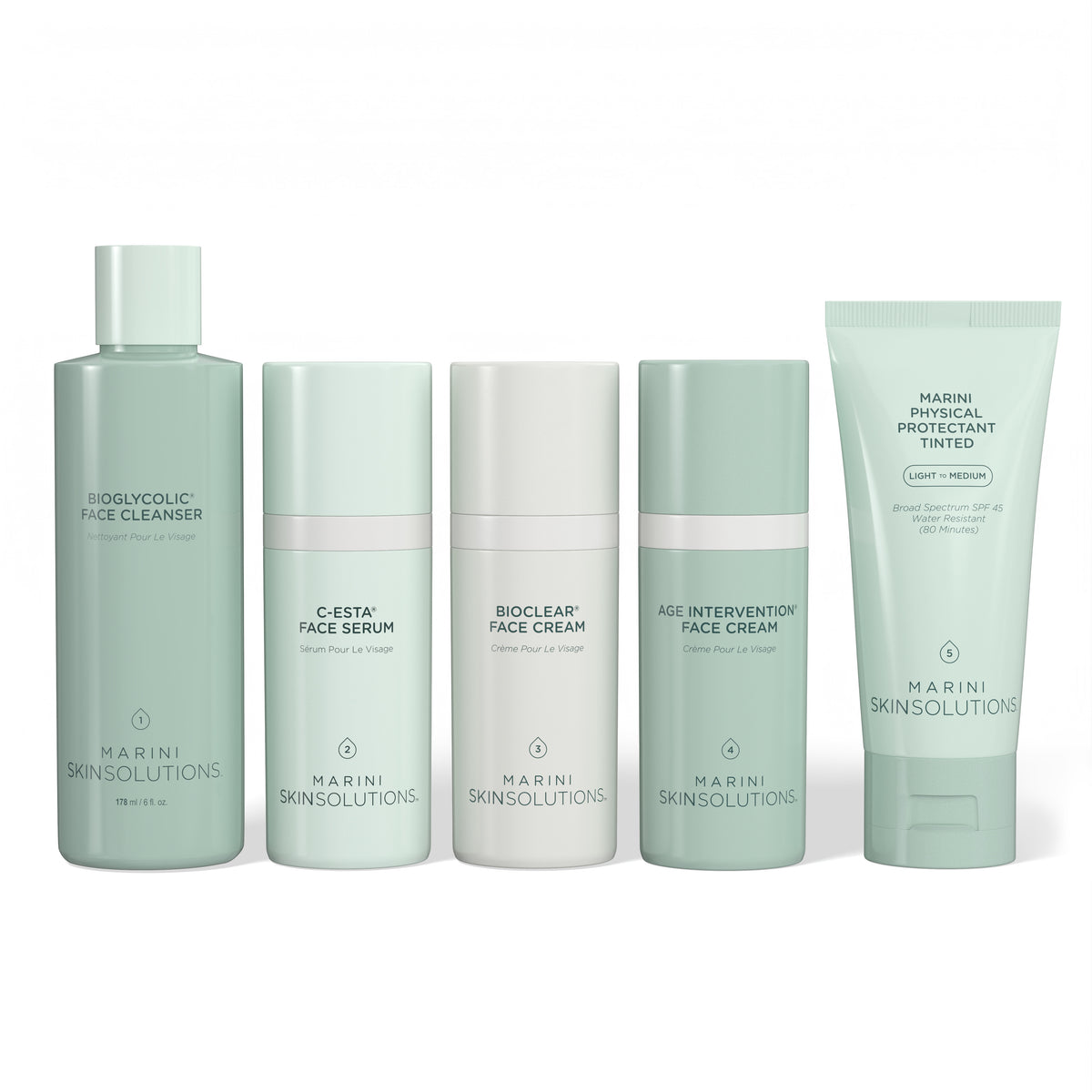 Marini Skin Solutions Management System – Dry/Very Dry, Marini Physical Protectant SPF45, view 2