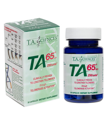TA Sciences TA-65MD (250 Units) Telomerase 30 Capsules