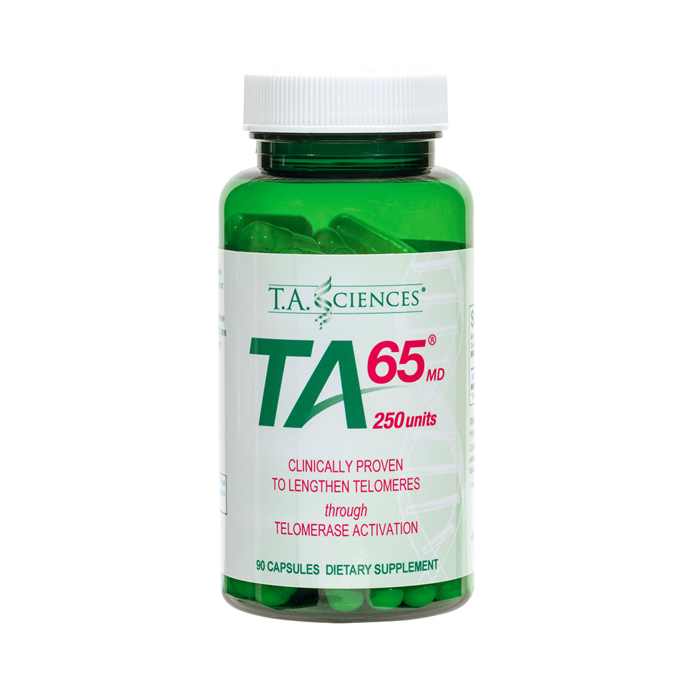 TA Sciences TA-65MD (250 Units) Telomerase 90 Capsules