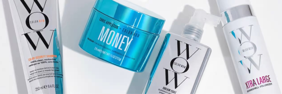 Color Wow Color Security Shampoo, Money Masque, Dream Coat and Xtra Large