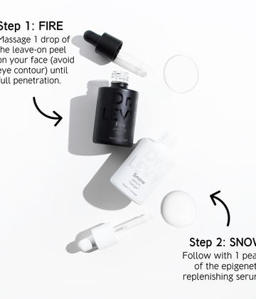 Dr Levy Fire & Snow Peel & Serum