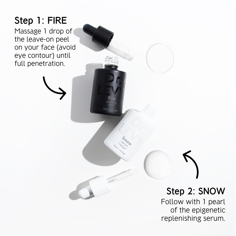 Dr Levy Fire & Snow Peel & Serum