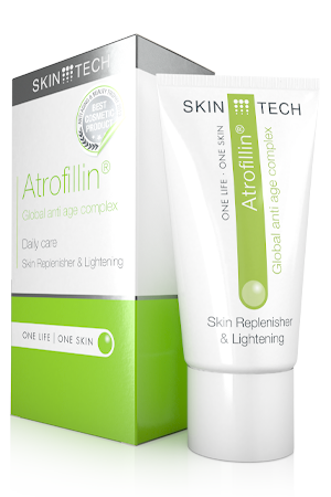 Skin Tech Atrofillin, with packaging