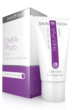 Skin Tech DHEA Phyto, with packaging