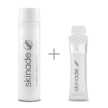 Skinade Collagen Drink – 30 Day Frequent Flyer Edition