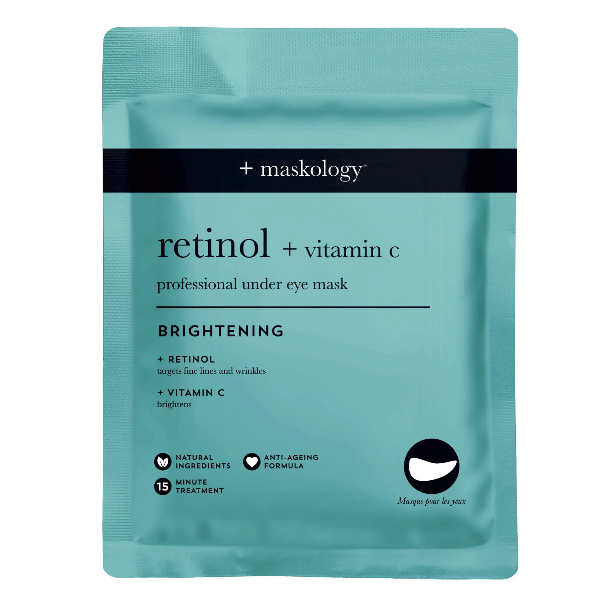 Maskology Retinol + Vitamin C – Professional Under Eye Mask