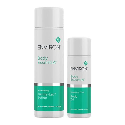 A bundle of Environ Body EssentiA products including body lotion