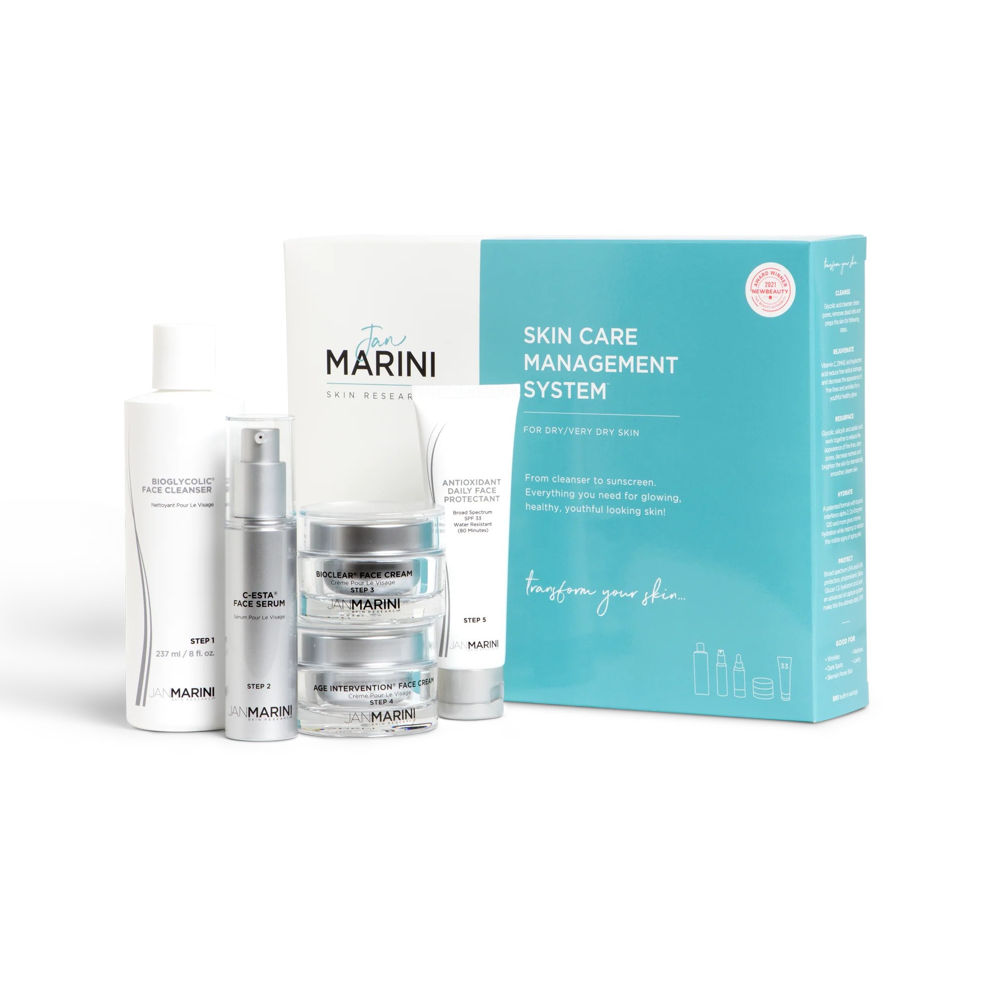 Jan Marini Skin Care Management System – Dry/Very Dry Daily Face Protectant SPF 33